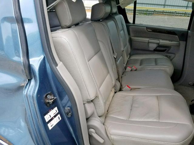 5N1BA0NC2AN618610 - 2010 NISSAN ARMADA SE BLUE photo 6