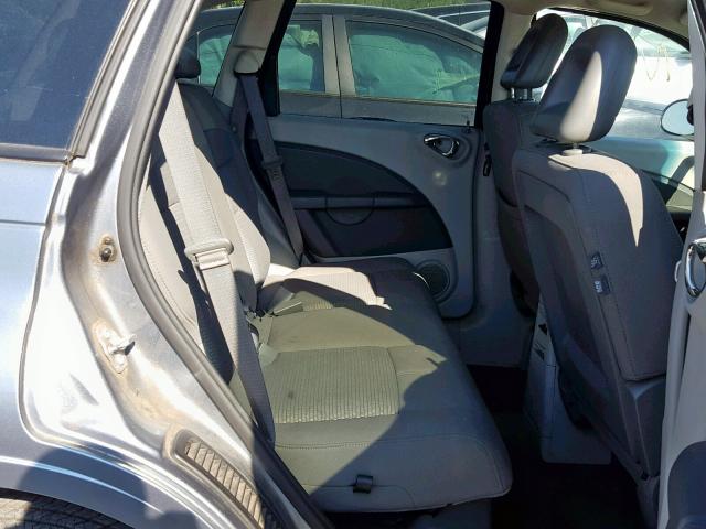 3A8FY58B68T196300 - 2008 CHRYSLER PT CRUISER SILVER photo 6