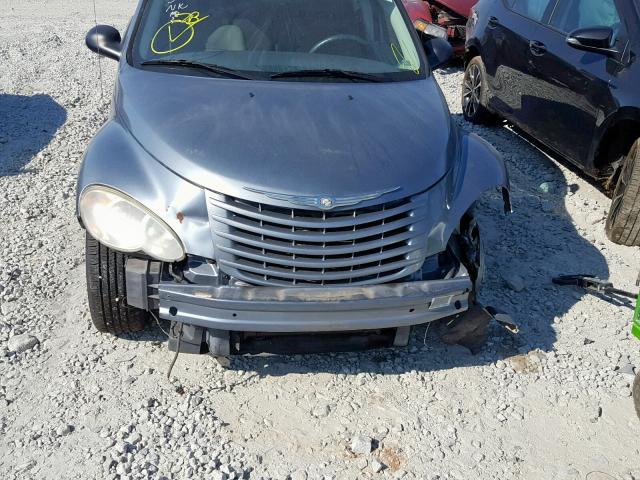 3A8FY58B68T196300 - 2008 CHRYSLER PT CRUISER SILVER photo 9