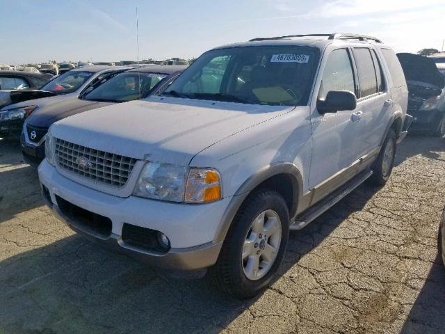 1FMDU64WX3ZB59370 - 2003 FORD EXPLORER E WHITE photo 2