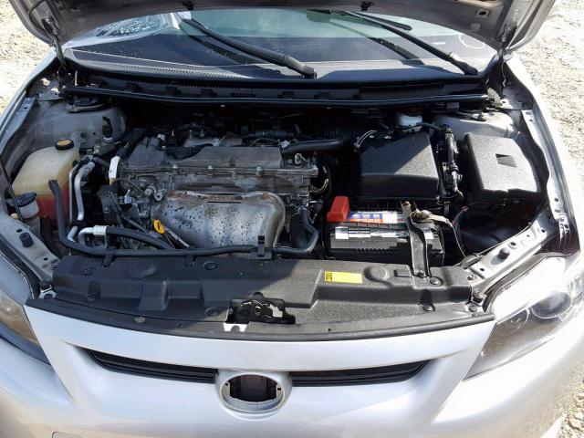 JTKJF5C74C3040442 - 2012 TOYOTA SCION TC ვერცხლისფერი ფოტო 7