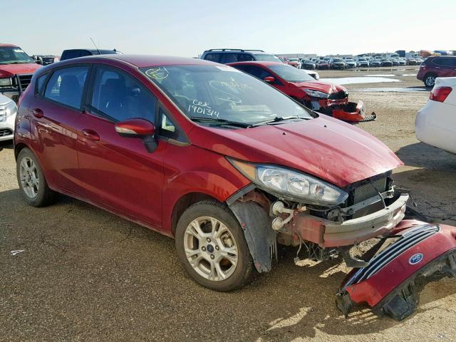 3FADP4EJ1GM133546 - 2016 FORD FIESTA SE RED photo 1