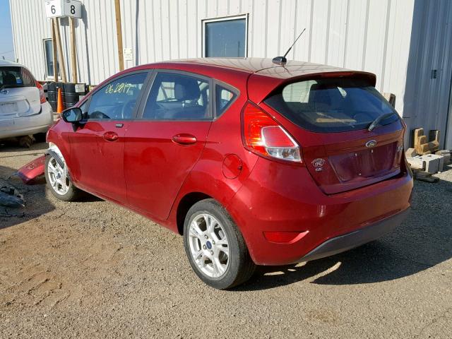 3FADP4EJ1GM133546 - 2016 FORD FIESTA SE RED photo 3