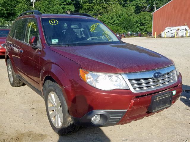 JF2SHAEC5BH707658 - 2011 SUBARU FORESTER L MAROON photo 1