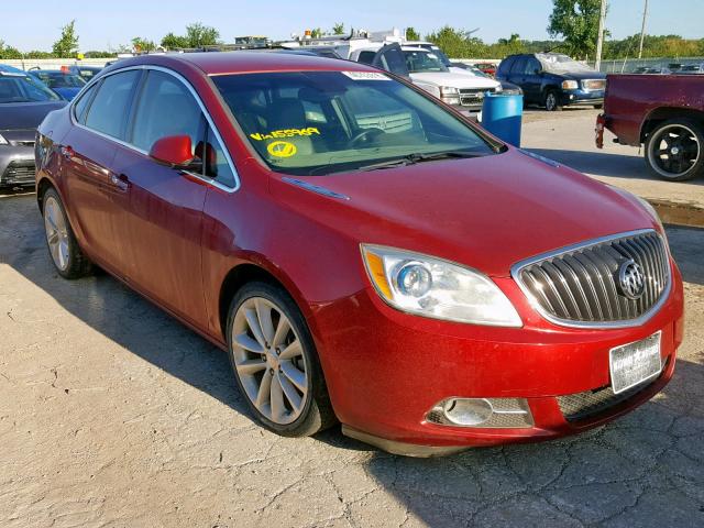 1G4PR5SKXC4155969 - 2012 BUICK VERANO CON RED photo 1