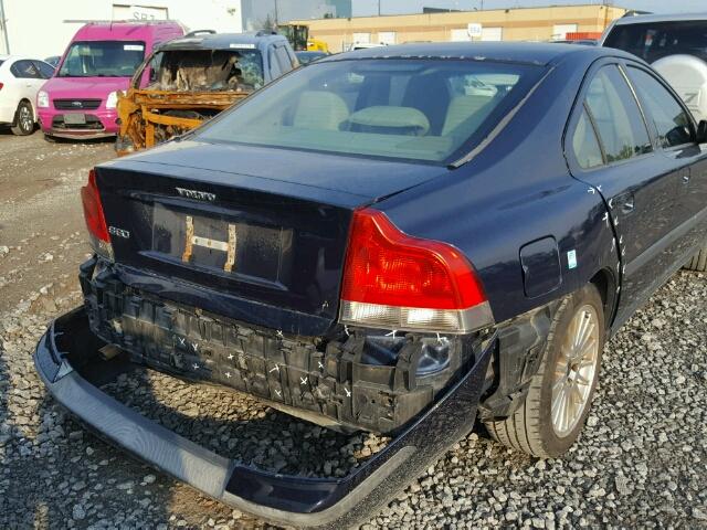 YV1RS61T642388272 - 2004 VOLVO S60 BLUE photo 9