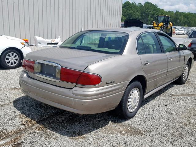 1G4HP54K914257302 - 2001 BUICK LESABRE CU TAN photo 4