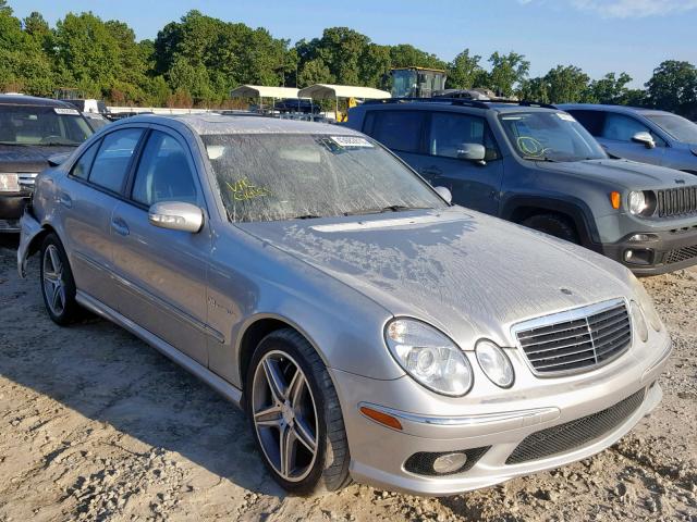 WDBUF76J14A422589 - 2004 MERCEDES-BENZ E 55 AMG SILVER photo 1