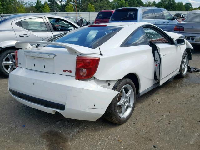 JTDDY38TX30067820 - 2003 TOYOTA CELICA GT- WHITE photo 4