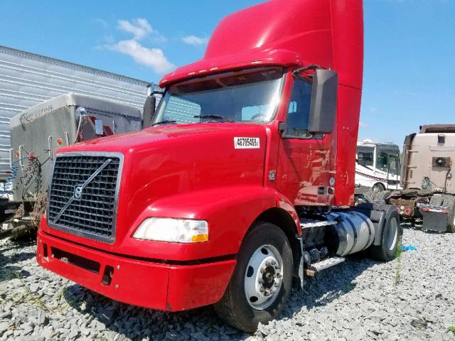 4V4M19DF6CN550638 - 2012 VOLVO VN VNM RED photo 2