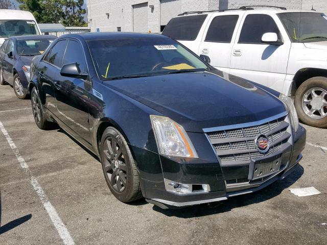 1G6DV57V080159584 - 2008 CADILLAC CTS HI FEA BLACK photo 1