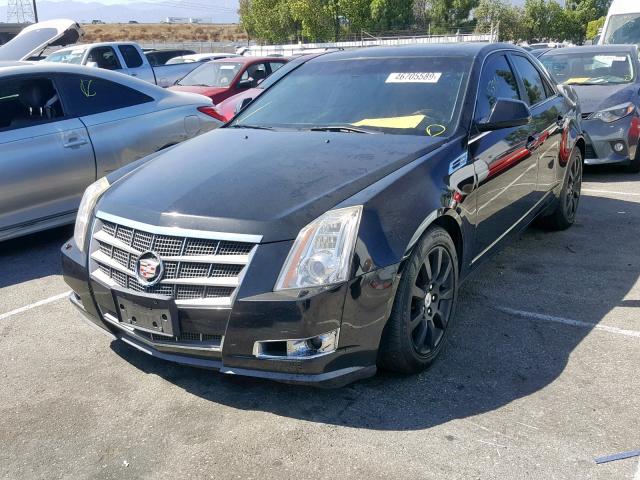 1G6DV57V080159584 - 2008 CADILLAC CTS HI FEA BLACK photo 2