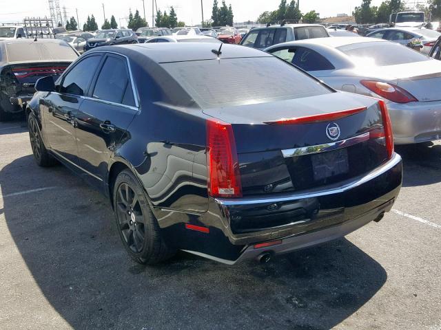 1G6DV57V080159584 - 2008 CADILLAC CTS HI FEA BLACK photo 3