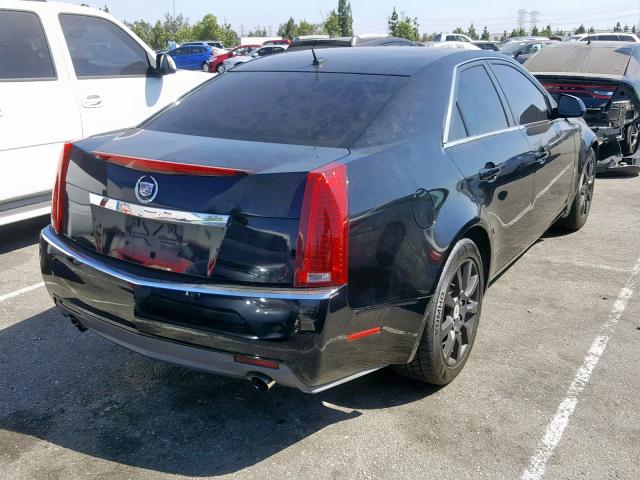 1G6DV57V080159584 - 2008 CADILLAC CTS HI FEA BLACK photo 4