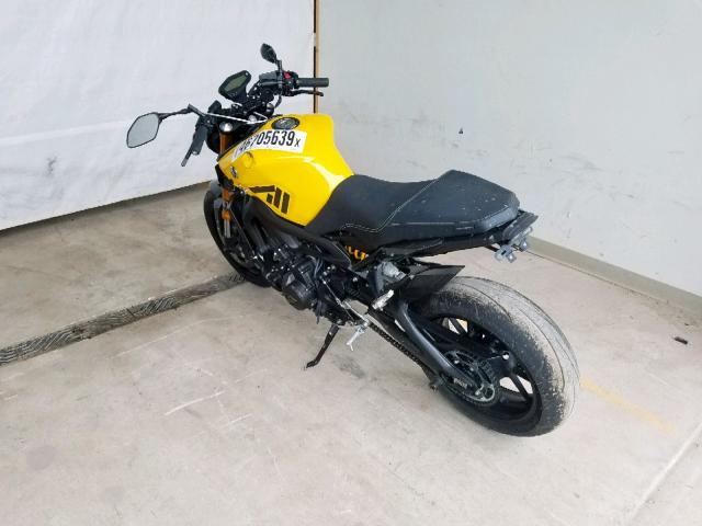 JYARN33E4FA005184 - 2015 YAMAHA FZ09 YELLOW photo 3