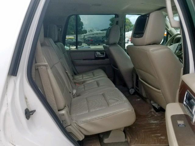 5LMJJ2H56BEJ08490 - 2011 LINCOLN NAVIGATOR WHITE photo 6