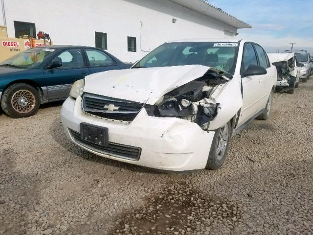 1G1ZS58FX7F281425 - 2007 CHEVROLET MALIBU LS WHITE photo 9