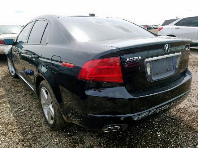 19UUA66206A008789 - 2006 ACURA 3.2TL BLACK photo 3