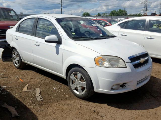 KL1TG5DE3BB256577 - 2011 CHEVROLET AVEO LT WHITE photo 1