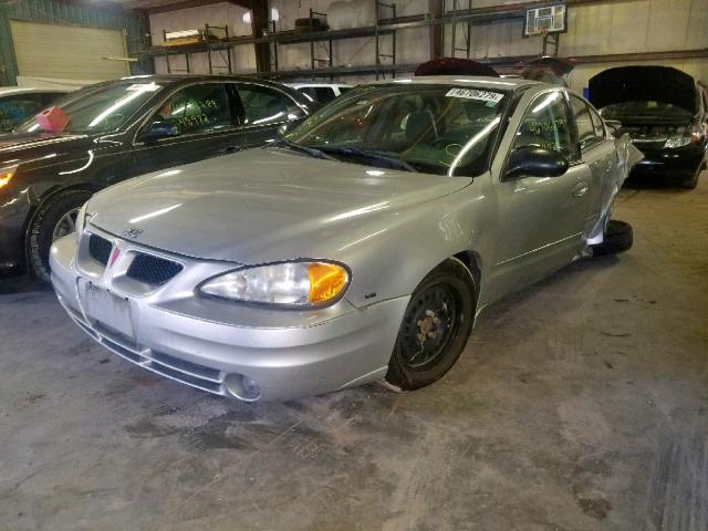 1G2NE52E85M218849 - 2005 PONTIAC GRAND AM S SILVER photo 2