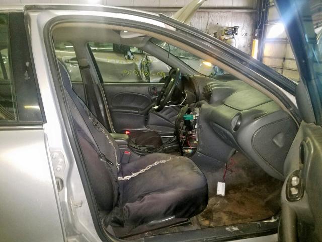 1G2NE52E85M218849 - 2005 PONTIAC GRAND AM S SILVER photo 5