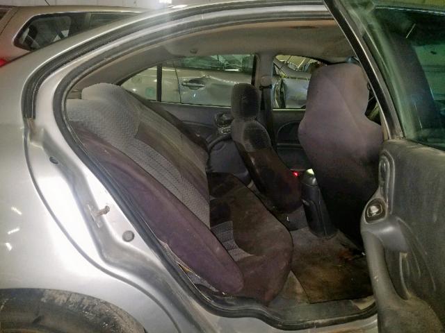 1G2NE52E85M218849 - 2005 PONTIAC GRAND AM S SILVER photo 6