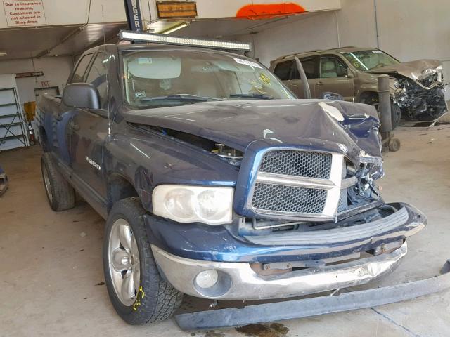 1D7HU18Z63S193477 - 2003 DODGE RAM 1500 S BLUE photo 1