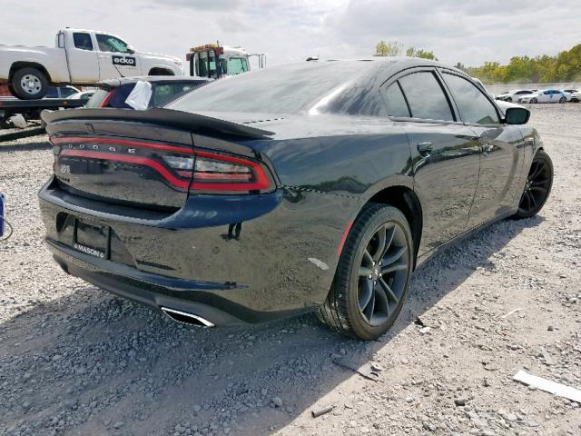 2C3CDXBG4JH119112 - 2018 DODGE CHARGER SX BLACK photo 4