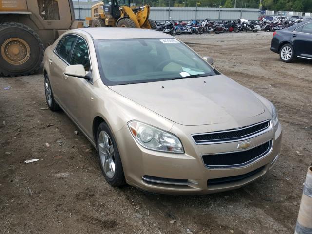 1G1ZH57B38F221341 - 2008 CHEVROLET MALIBU 1LT 金色 照片 1