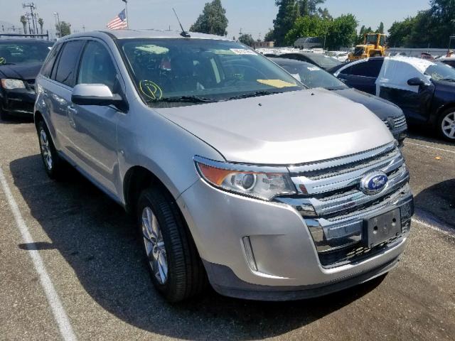 2FMDK4KC1DBA17836 - 2013 FORD EDGE LIMIT SILVER photo 1