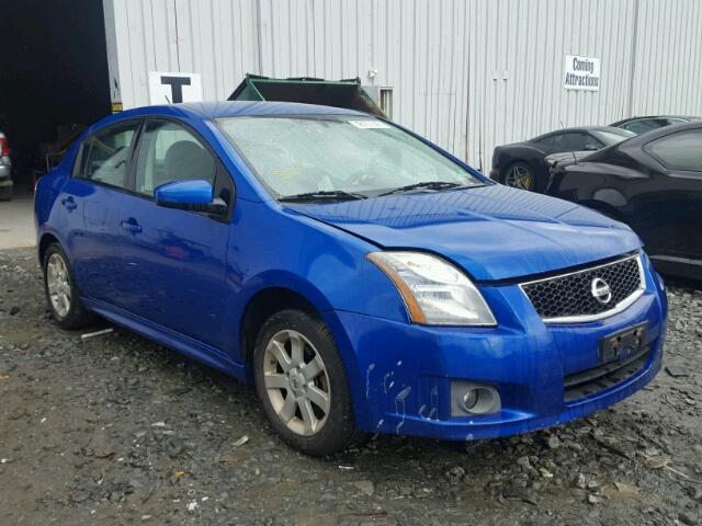 3N1AB6AP9AL674703 - 2010 NISSAN SENTRA 2.0 BLUE photo 1