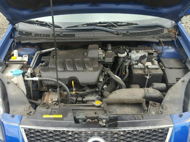 3N1AB6AP9AL674703 - 2010 NISSAN SENTRA 2.0 BLUE photo 7