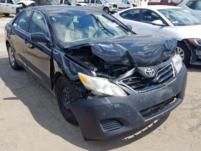 4T1BF3EK3BU178320 - 2011 TOYOTA CAMRY BASE BLACK photo 1