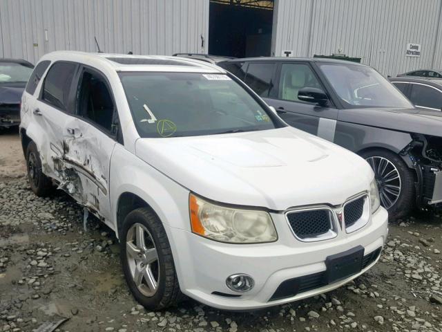 2CKDL537486072135 - 2008 PONTIAC TORRENT GX WHITE photo 1