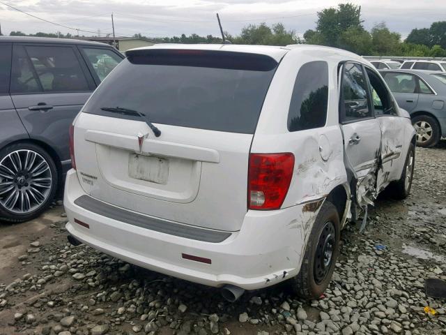 2CKDL537486072135 - 2008 PONTIAC TORRENT GX WHITE photo 4