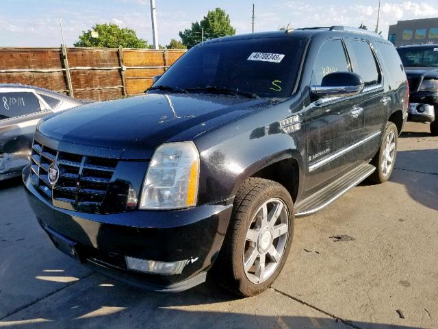 1GYFK63897R256985 - 2007 CADILLAC ESCALADE L BLACK photo 2