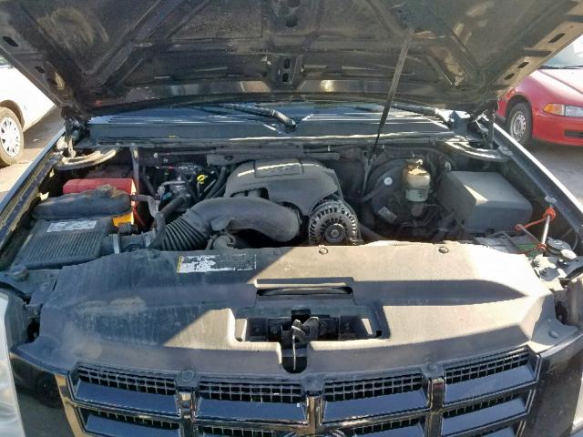 1GYFK63897R256985 - 2007 CADILLAC ESCALADE L BLACK photo 7