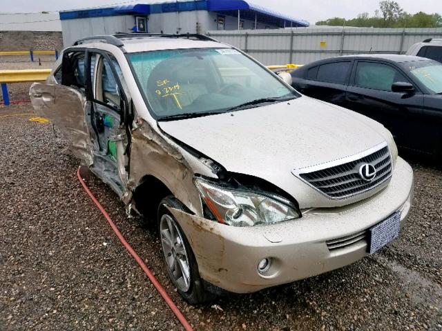 JTJHW31U472029176 - 2007 LEXUS RX 400H BEIGE photo 1