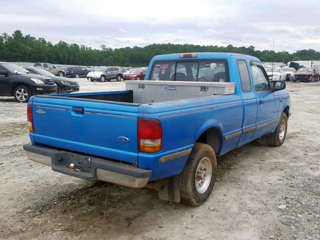 1FTCR14X3RTA59300 - 1994 FORD RANGER SUP BLUE photo 4