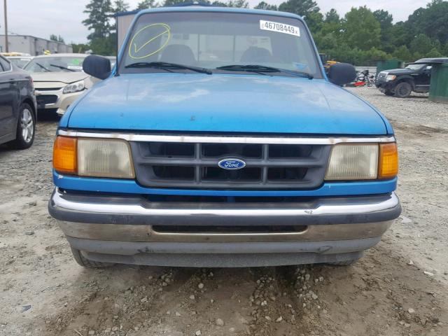 1FTCR14X3RTA59300 - 1994 FORD RANGER SUP BLUE photo 9