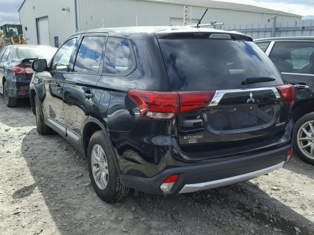 JA4AZ2A36GZ610905 - 2016 MITSUBISHI OUTLANDER BLACK photo 3