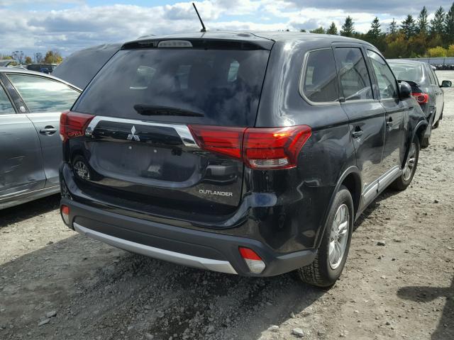 JA4AZ2A36GZ610905 - 2016 MITSUBISHI OUTLANDER BLACK photo 4