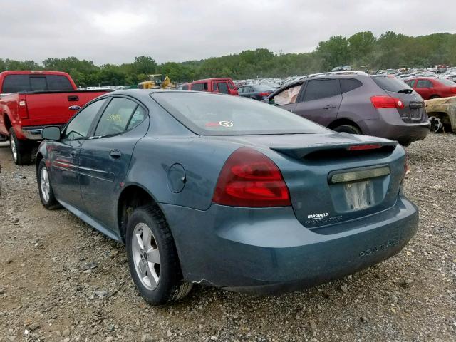 2G2WP552361199978 - 2006 PONTIAC GRAND PRIX GREEN photo 3