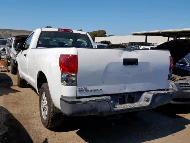 5TFLT52137X002950 - 2007 TOYOTA TUNDRA WHITE photo 3