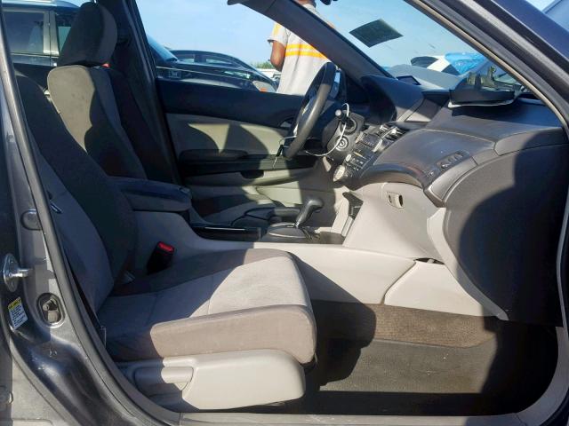 1HGCP26439A165130 - 2009 HONDA ACCORD LXP GRAY photo 5