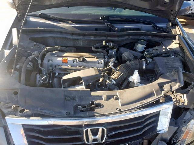 1HGCP26439A165130 - 2009 HONDA ACCORD LXP GRAY photo 7