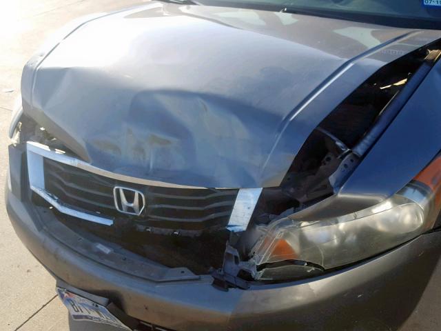 1HGCP26439A165130 - 2009 HONDA ACCORD LXP GRAY photo 9