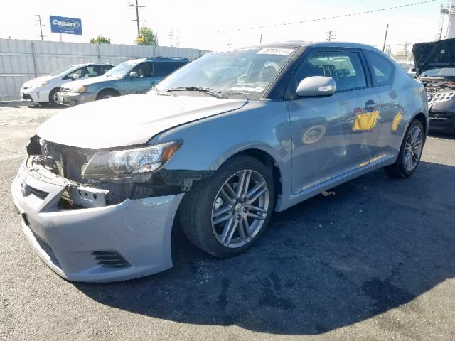 JTKJF5C70D3063315 - 2013 TOYOTA SCION TC ნაცრისფერი ფოტო 2