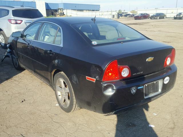1G1ZC5E19BF229007 - 2011 CHEVROLET MALIBU 1LT შავი ფოტო 3