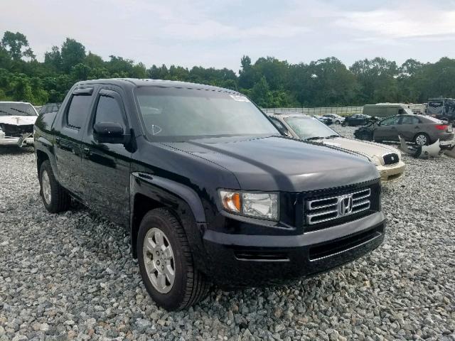 2HJYK165X8H535300 - 2008 HONDA RIDGELINE BLACK photo 1